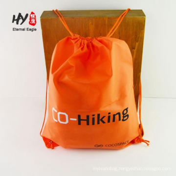 Small customized non woven drawstring backpack